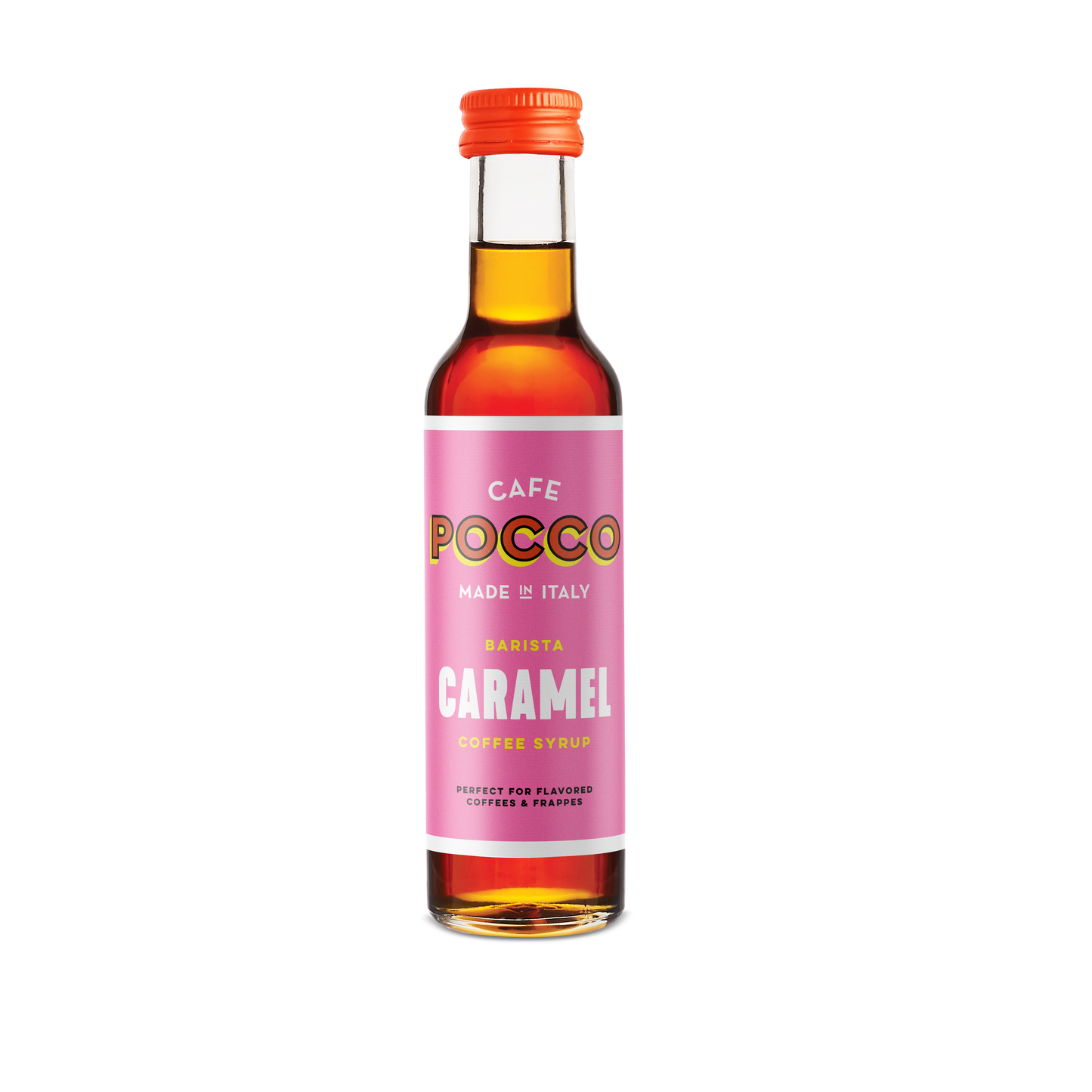 Cafe Pocco Barista Coffee Syrup Set - 25cl Vanilla & 25cl Caramel