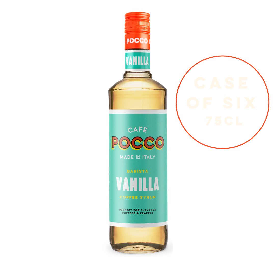 Case (6 x 75cl) Cafe Pocco Vanilla coffee syrup