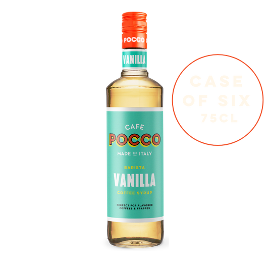 Case (6 x 75cl) Cafe Pocco Vanilla coffee syrup