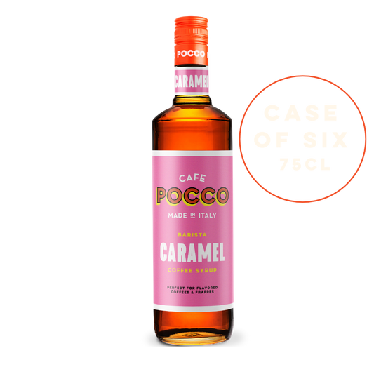 Case (6 x 75cl) Cafe Pocco Caramel coffee syrup