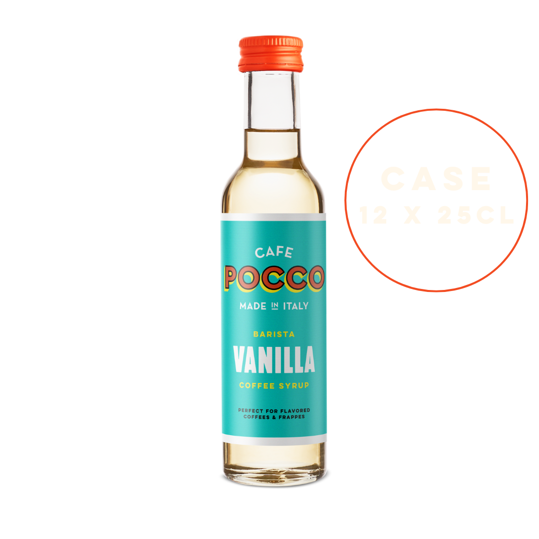 Case (12 x 25cl) Cafe Pocco Vanilla coffee syrup