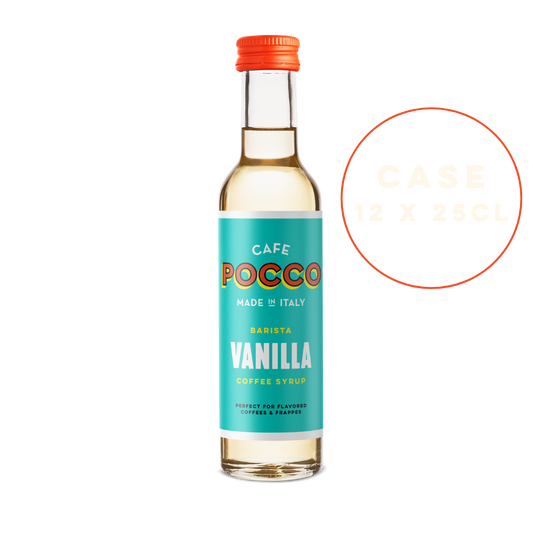 Case (12 x 25cl) Cafe Pocco Vanilla coffee syrup