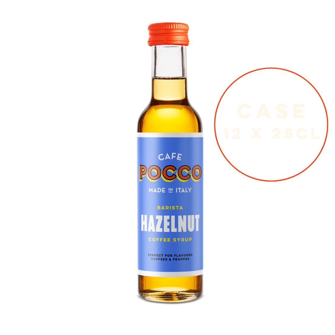 Case (12 x 25cl) Cafe Pocco Hazelnut coffee syrup