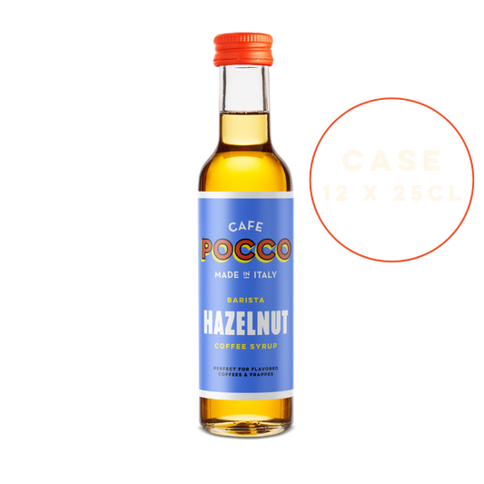 Case (12 x 25cl) Cafe Pocco Hazelnut coffee syrup