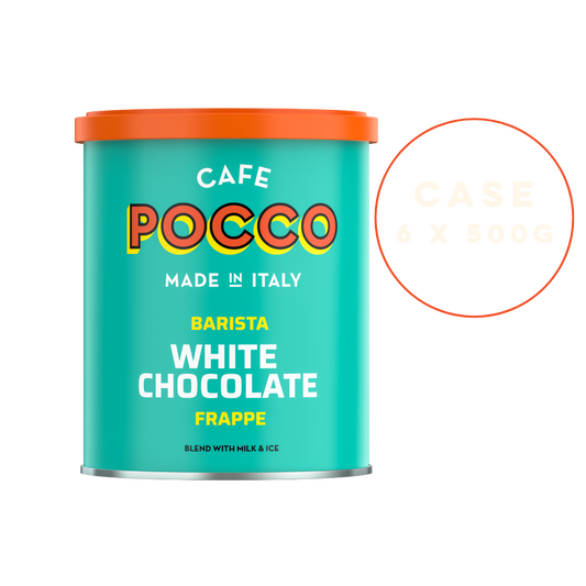 Case (6 x 500g) Cafe Pocco White Chocolate Frappe Mix