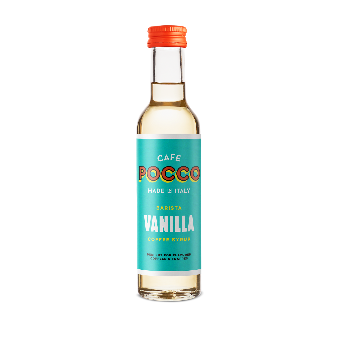 Cafe Pocco Vanilla Italian Coffee Syrup 25cl