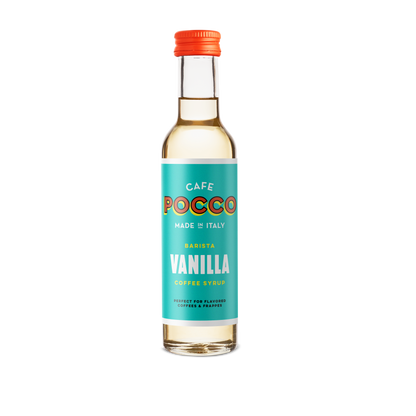 Cafe Pocco Barista Coffee Syrup Set - 25cl Vanilla & 25cl Caramel